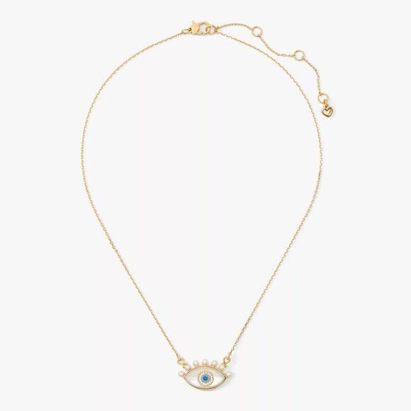 kate spade Jewelry - Kate Spade Evil Eye Pendant Necklace